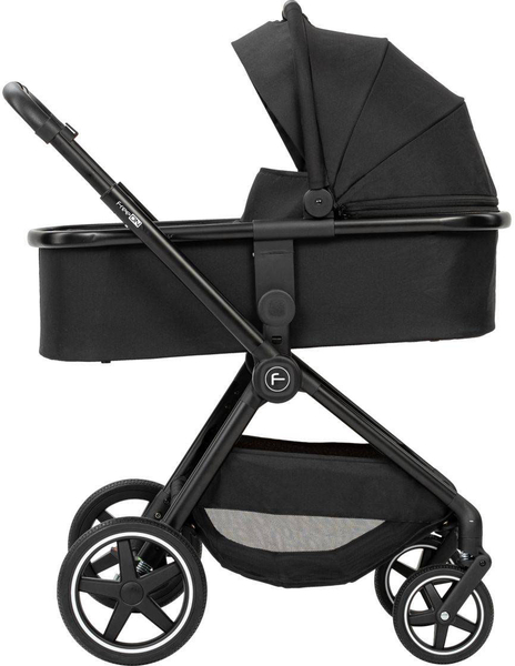 Коляска для дитини універсальна 3 в 1 FreeOn Zack, чорний (80685) - Pampik - 3
