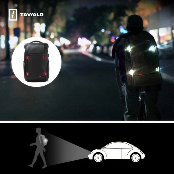 Рюкзак Tavialo Smart TB20-1 чорний (TB20-124BL) - Pampik - 13