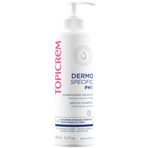 Шампунь-молочко Topicrem Dermo Specific pH5 Gentle Milk Shampoo, 500 мл - Pampik