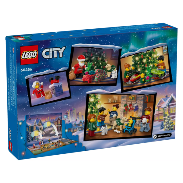 Конструктор LEGO City Різдвяний календар 2024, 195 деталей (60436) - Pampik - 7