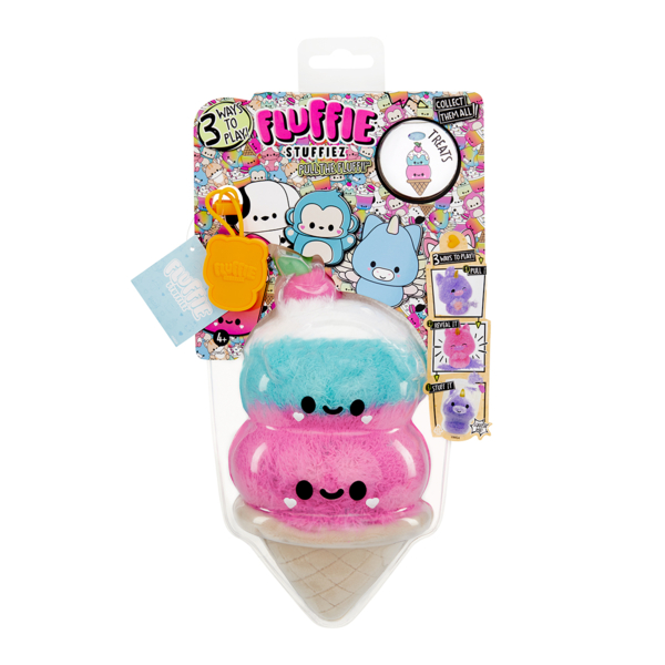 Игрушка-антистресс Fluffie Stuffiez Small Plush Мороженое мягкая (511779) - Pampik - 7