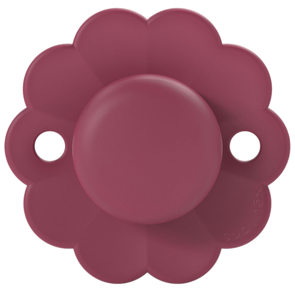 Пустушка фізіологічна Suavinex Wonder, силіконова, 6-18 місяців, бордовий (308389) - Pampik