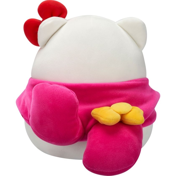 М'яка іграшка Squishmallows Hello Kitty Хелоу Кітті в образі Моя Мелоді, 20 см (SQSN00390) - Pampik - 11