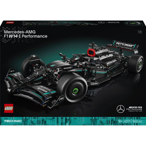 Конструктор LEGO Technic Mercedes-AMG F1 W14 E Performance, 1642 деталей (42171) - Pampik