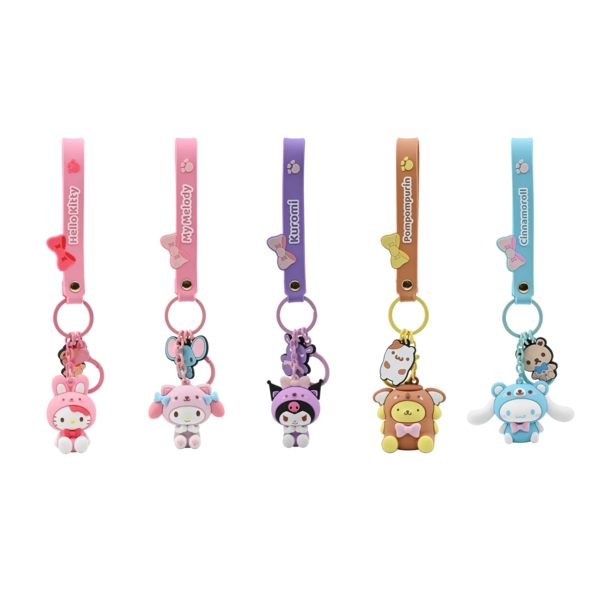 Брелок Hello Kitty Хеллоу Китти с животным (11542) - Pampik - 4