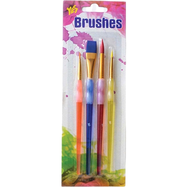 Набор кистей Yes синтетические 4 шт. (310427) - Pampik