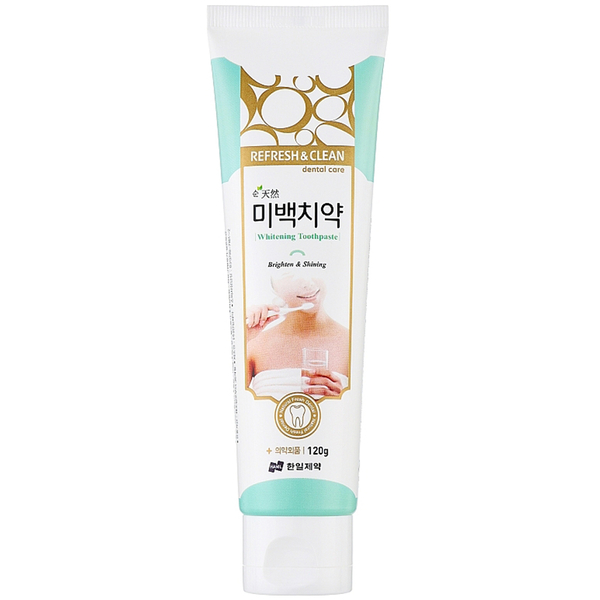 Зубна паста Hanil Refresh & Clean Dental Clean Whitening Toothpaste відбілююча, 120 г - Pampik - 2