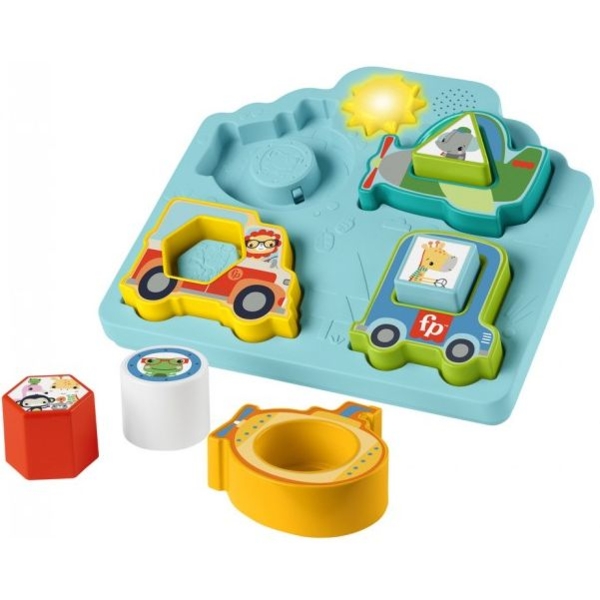 Музичний пазл 2 в 1 Fisher-Price Веселі пригоди (HRP31) - Pampik - 3