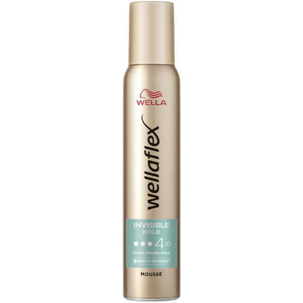 Мусс для волос Wellaflex Invisible Hold 4 Невидимая фиксация 200 мл - Pampik