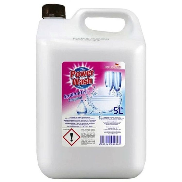 Средство для мытья посуды Power Wash Spulmittell Original, 5 л - Pampik