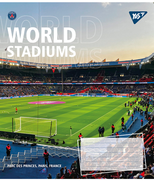 Набор тетрадей Yes World stadium А5, в клетку, 48 листов, 10 шт. (767114) - Pampik - 4