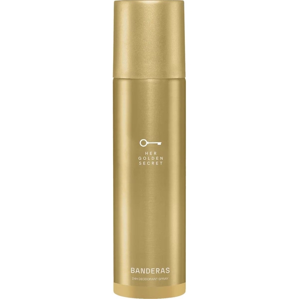 Парфумований дезодорант-спрей Antonio Banderas Her Golden Secret, 150 мл - Pampik