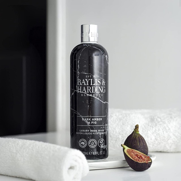 Гель для душа Baylis & Harding Elements Dark Amber & Fig, 500 мл - Pampik - 2