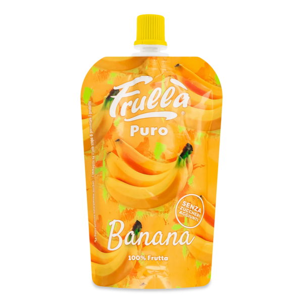 Пюре фруктове Frulla Puro Банан, 90 г - Pampik