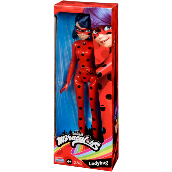 Кукла Miraculous Леди Баг и Супер-Кот Basic Леди Баг, 26 см (50261) - Pampik - 4