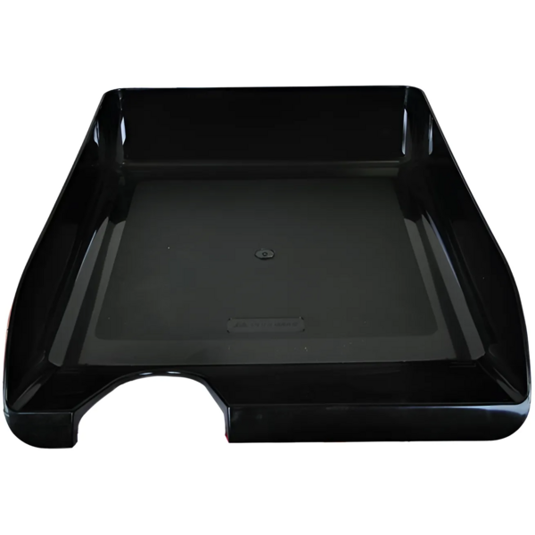 Лоток для бумаги Buromax Jobmax горизонтальный черный (BM.6000-01) - Pampik