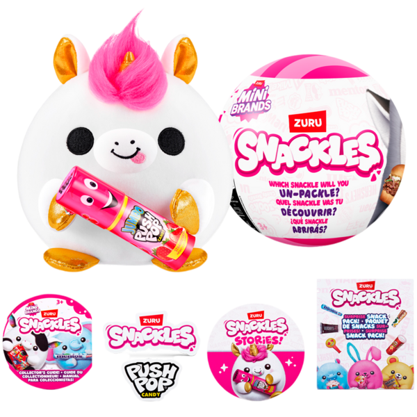 Мягкая игрушка-сюрприз Snackle-B2 Mini Brands (77510B2) - Pampik