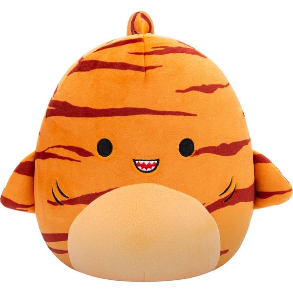 Мягкая игрушка Squishmallows Тигровая Акула Джаггер, 19 см (SQCR06597) - Pampik