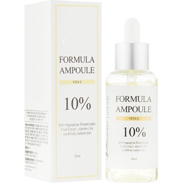 Осветительная сыворотка Esthetic House Formula Ampoule Vita C 80 мл - Pampik