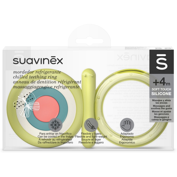 Прорізувач силіконовий Suavinex Step 2, охолоджуючий, мультиколір (401436) - Pampik - 2