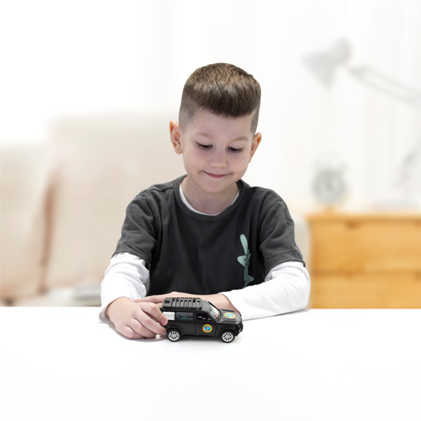 Автомодель TechnoDrive Шевроны Героев Land Rover Defender 110 ГУР МО (250364M) - Pampik - 12