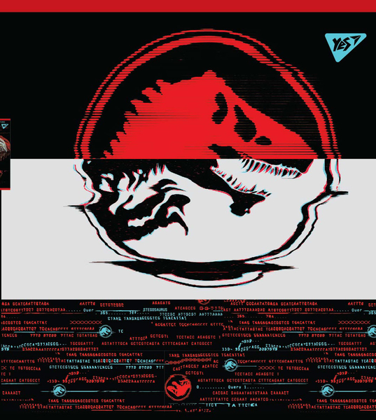 Набір зошитів Yes Jurassic world Science gone wrong А5, в клітинку, 18 аркушів, 10 шт. (765317) - Pampik - 4