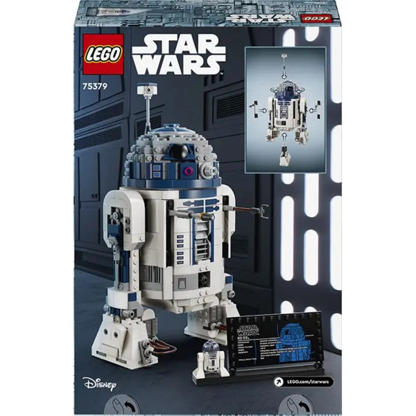 Конструктор LEGO Star Wars R2-D2, 1050 деталей (75379) - Pampik - 2