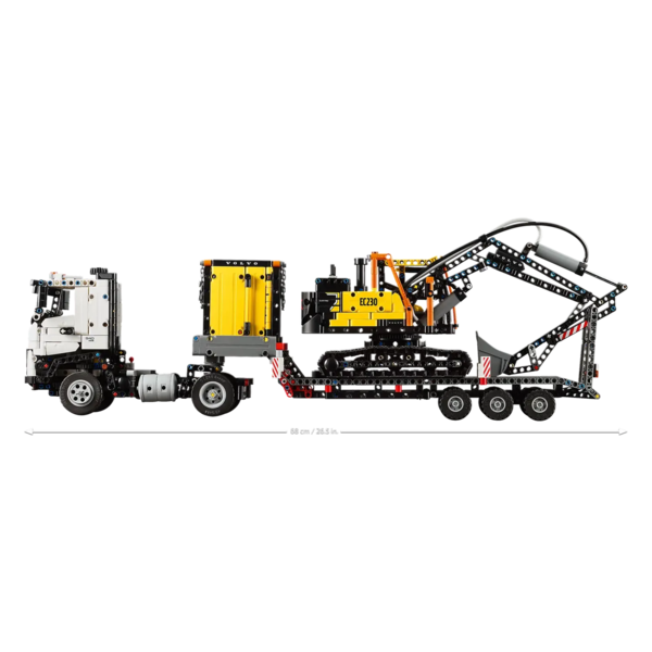Конструктор LEGO Technic Грузовик Volvo FMX и Электрический экскаватор, 2274 детали (42175) - Pampik - 4