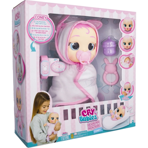 Інтерактивна лялька Cry Babies Newborn Коні 30 см (911284) - Pampik - 11