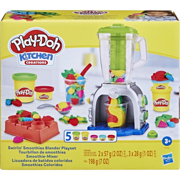 Игровой набор с пластилином Hasbro Play-Doh Блендер и смузи (F9142) - Pampik