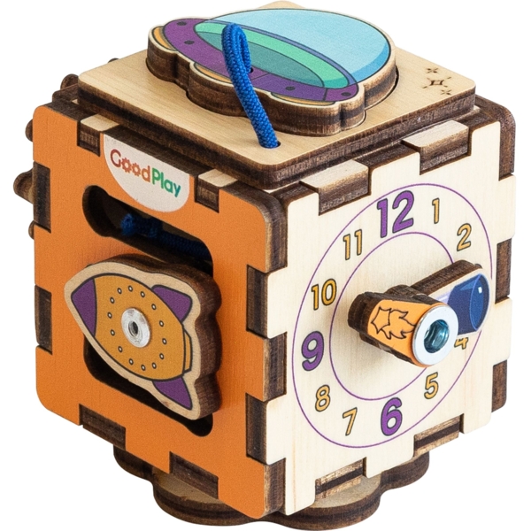 Бизикубик GoodPlay Космический 5х5х5 см (К107) - Pampik