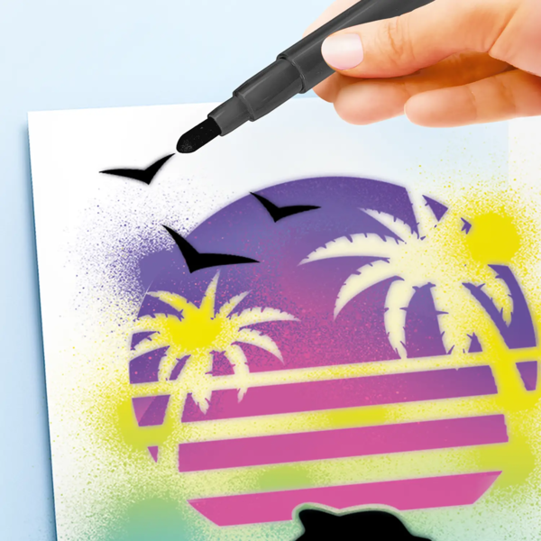 Набір Canal Toys DIY Airbrush Art з постерами (AIR015) - Pampik - 7