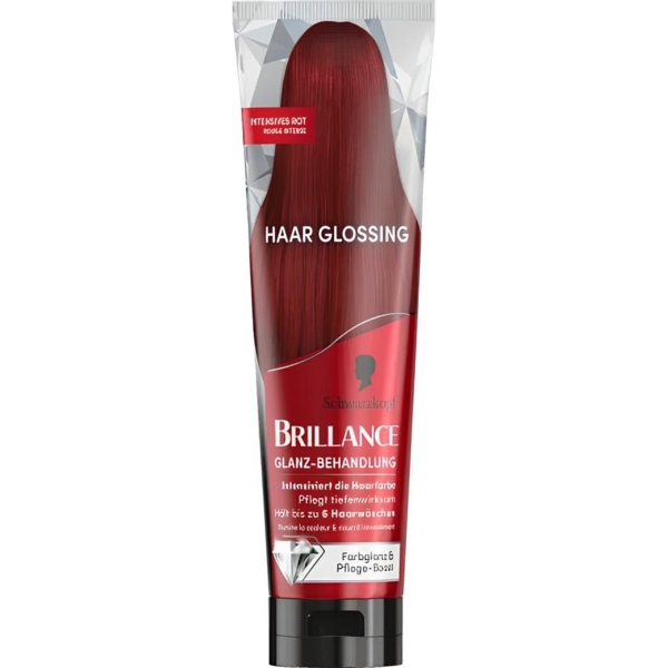 Тонирующий бальзам Brillance Hair Gloss Жаркий Красный 150 мл - Pampik