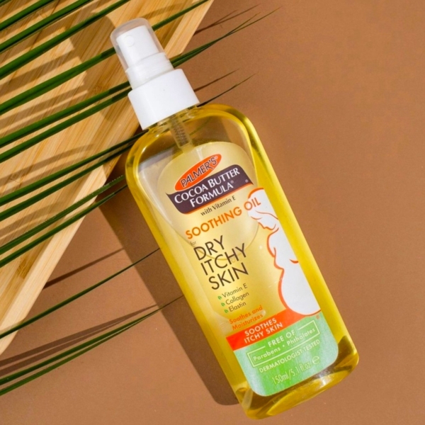 Успокаивающее масло Palmer's Dry Itchy Skin с маслом какао и витамином Е 150 мл - Pampik - 8