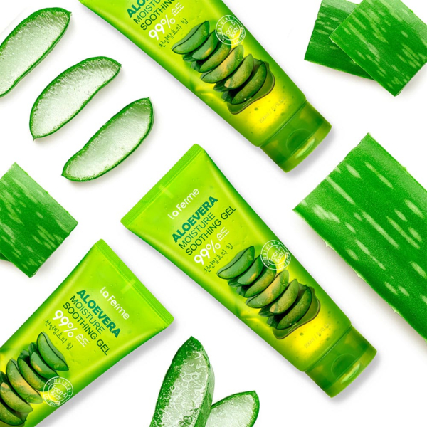 Гель для лица и тела FarmStay La Ferme Aloevera Moisture Soothing Gel 200 мл - Pampik - 3