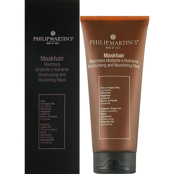Маска для волосся Philip Martin's Maskhair Moisturising And Nourishing Mask зволожувальна та живильна 200 мл - Pampik
