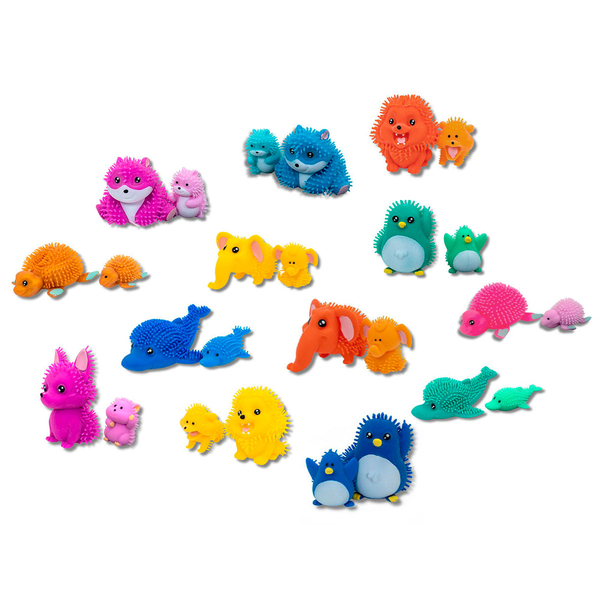 Дисплей стретч-игрушек #sbabam Softy friends Милая семья 12 шт. - Pampik - 3