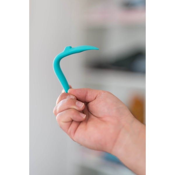 Ложка силиконовая Suavinex Animal с китом голубая (401352) - Pampik - 4