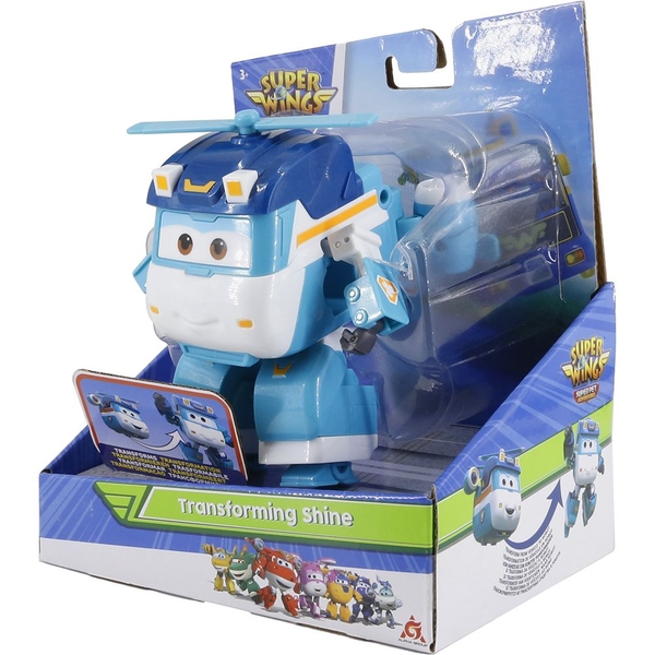 Ігрова фігурка-трансформер Super Wings Transforming Шайн (EU770239) - Pampik - 4