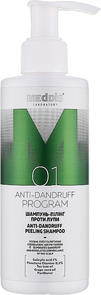 Шампунь-пілінг проти лупи Meddis Anti Dandruff, 200 мл - Pampik - 2