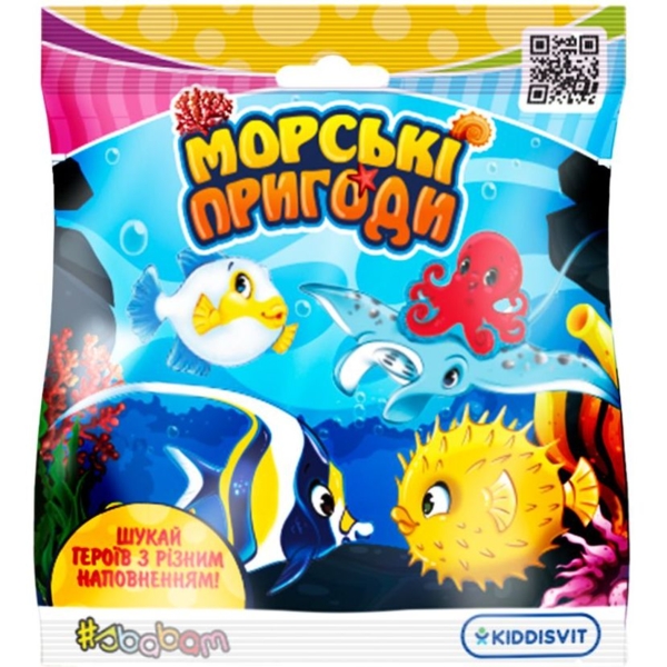 Стретч-игрушка в виде животного #sbabam Морские приключения 12 шт. (11/CN23-CDU) - Pampik - 2