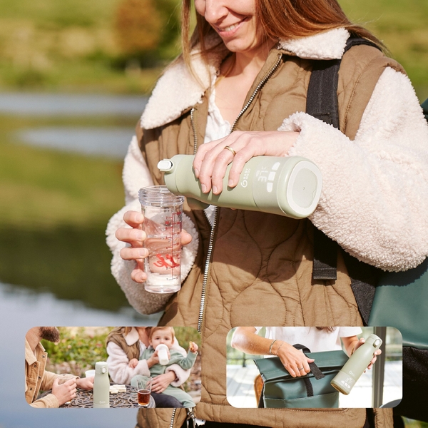 Термос-подогреватель для смесей Babymoov Moov & Feed, беспроводной, зеленый (A002104) - Pampik - 10