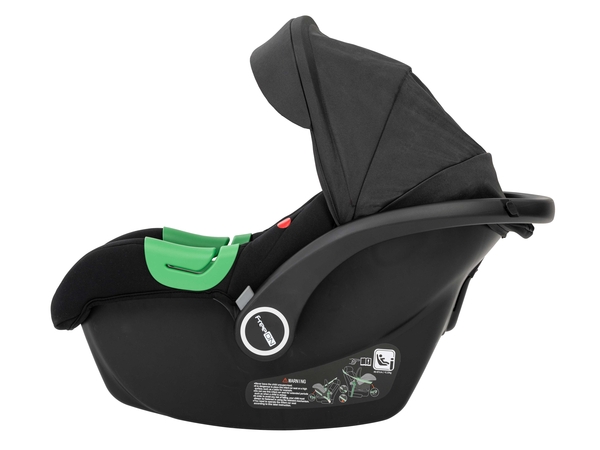 Коляска для дитини універсальна 3 в 1 FreeOn Joy Plus Black (49683) - Pampik - 6