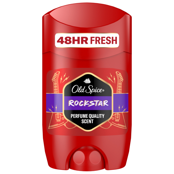 Твердий дезодорант Old Spice Rockstar, 50 мл - Pampik