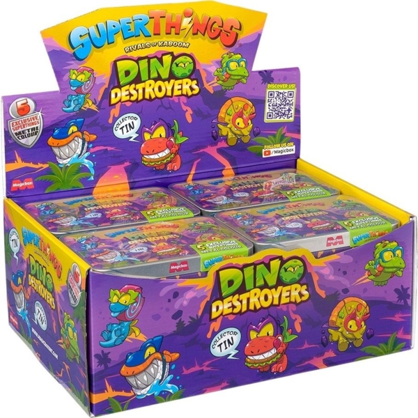 Игровой набор SuperThings S Дино Разрушители (PSTSD48TIN60) - Pampik - 4