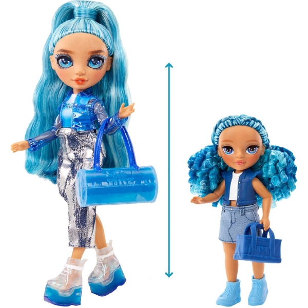 Лялька Rainbow High Littles Sapphire Bradshaw з аксесуарами, 15 см (531197) - Pampik - 4