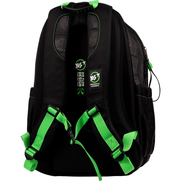 Рюкзак школьный Yes TS-47 Minecraft, черный (559619) - Pampik - 3