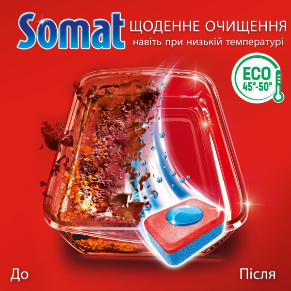 Таблетки для посудомийної машини Somat Classic, 50 шт. - Pampik - 2