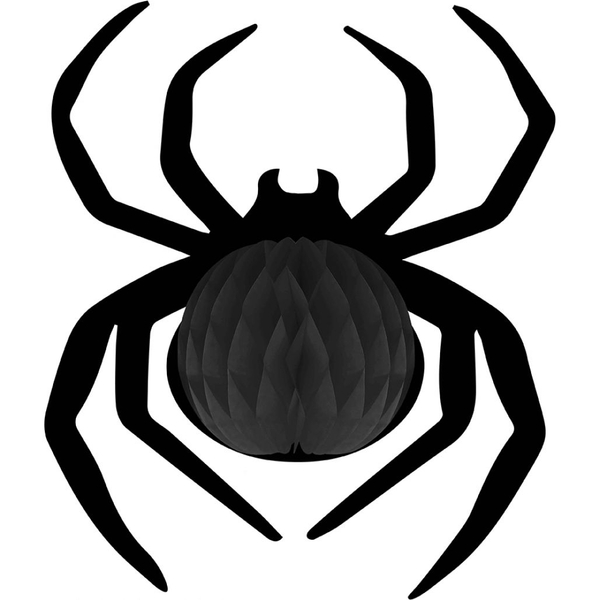 Подвеска-соты Yes! Fun Хэллоуин Паук 35 см (973634) - Pampik