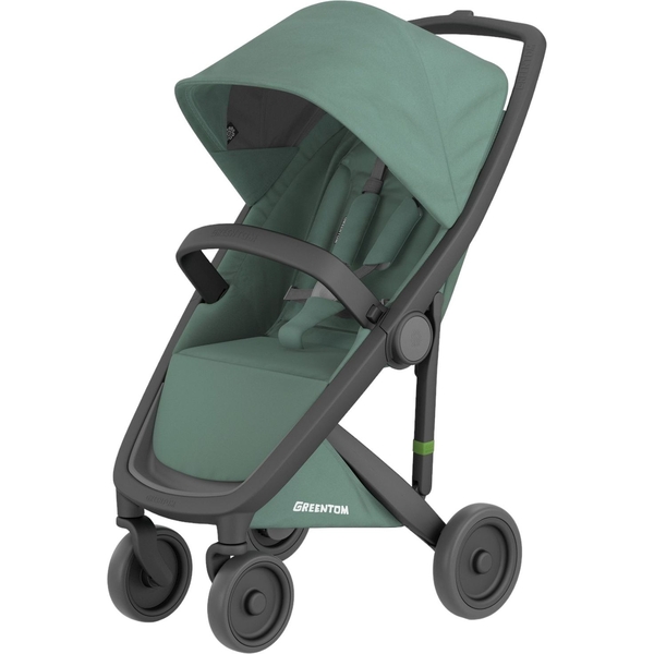 Прогулянкова коляска Greentom Classic Sage-Black (8719323779945) - Pampik